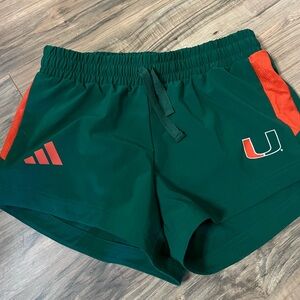 Women’s adidas University of Miami Hurricanes Shorts